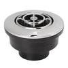 RV Air Outlet Vent Roof Round Air Conditioner Ventilation Deflector Outlet for Engineering Commercial Vehicles