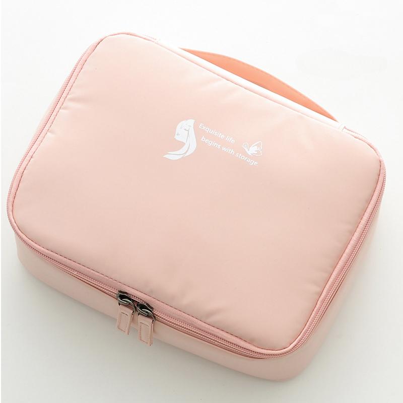 Makeup Bag For Women Toiletries Organizer Waterproof Travel Make Up Storage Pouch Female Large Capacity Portable Cosmetic Case