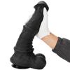 Женский фаллоимитатор Black Horse, большой анальный штекер для заднего двора, анальная пробка, устройство для мастурбации, имитация фаллоимитатора, силиконовый мягкий анальный расширитель