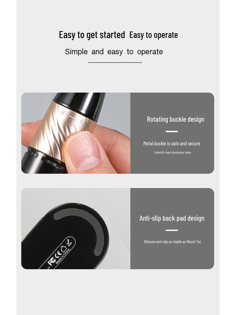 UV311 Rechargeable 40,000 RPM Professional Electric Nail Drill & Polisher