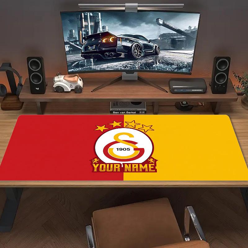Galatasaray S.K Печать Подушка Нескользящий Большой Коврик для Мыши для Ноутбука/Планшета XXL Коврик Игровой Коврик для Мини-ПК С заблокированным краем
