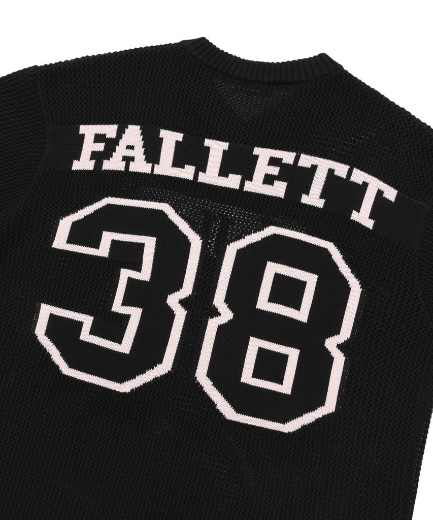 FALLETT Sports Club Football Knit Black