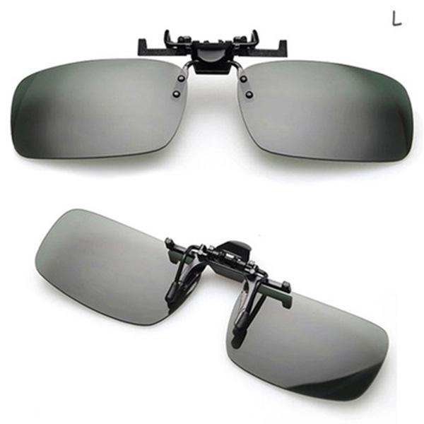 Day Night Unisex Flip-up Clip On Vision Lens Fashion Driving Sunglass Maxnina Glasses Accessories