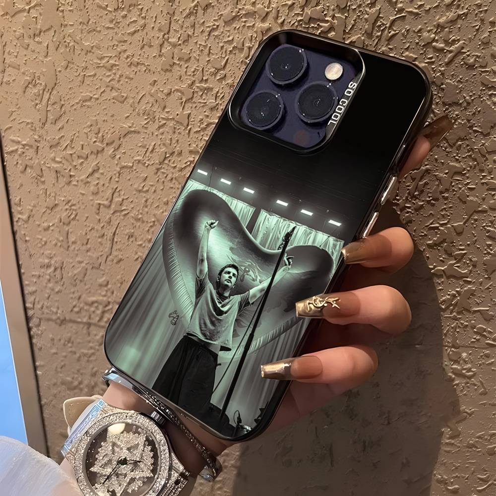 Fontaines DC Romance For iPhone 17,16,15,14,13,12,11,Mini,Pro,E,SE4,XS,MAX Black Shockproof Candy Matte Cover