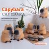 1 шт. Капибара Релакс Игрушка-мялка - Быстрое восстановление, Прочный материал TPR, Новинка Дизайн животного для веселья и релаксации