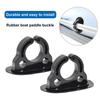 2Pcs Widely Used Oar Keepers Anti-Slip Helpful Inflatable Boat Paddle Holder Clips