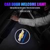 Автомобильный Лазерный Проектор Светодиодная HD Индукционная Лампа Магнитный Приветственный Свет Для Cruze Lacetti Sonic Spark Sail 3 Aveo T250 Cobalt