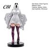 Resin Spooky Statue for Office Table Gothic Ghost Lady Sculpture, Halloween Shrouded Woman Figurine, Mythical Retro Style Weird Home Accessories
