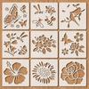 7/9 Pack PET Spray Paint Stencils Butterfly Reusable Stencils New Painting Stencils  Home Decor