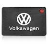 efg1 Car Logo Anti Slip Pad Phone Holder Non-Slip Mat Car Emblem For VW Polo Passat B5 B6 B7 T4 T5 Golf 4 5 6 Tiguan Jetta Gol