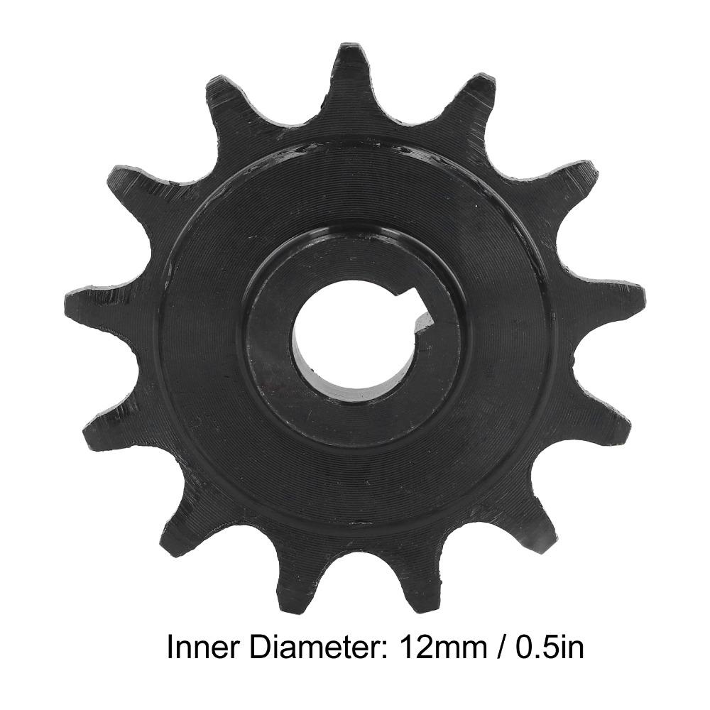 3PCS 12mm Inner Diameter Electric Bike Motor Gear for Go Ped 26CC 43CC 49CC Mini Bike