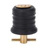 Rubber Seal Drain Plug Brass Material Boat Bailer Plug T Handle Drain Plug  Watercraft Maintenance