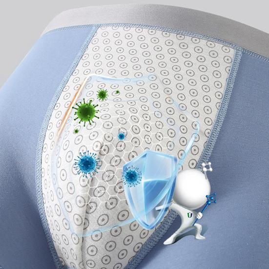 Мужские трусы-боксеры средней посадки с эластичным поясом в стиле пэчворк, цветные шорты, U-образные дышащие трусы