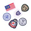 Embroidery Cloth Sticker Computer Embroidery Badge Shoulder Armband 3D Badge Badge Edge Lock Patch Weaving Mark Badge Customized