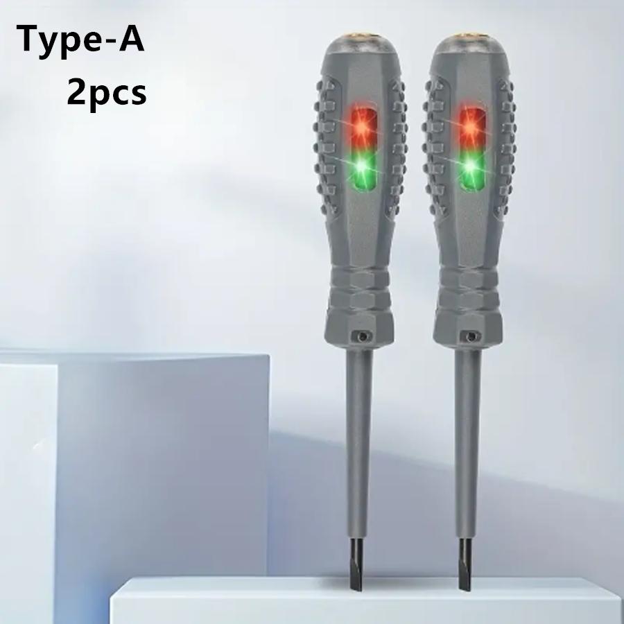 2 шт. электрическая ручка, специальная для электриков, тест на обрыв провода, многофункциональная интеллектуальная индукционная электрическая тест-полоска с высоким крутящим моментом