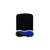 Kensington Mouse Pad with Wrist Rest, Duo Gel, Black and Blue