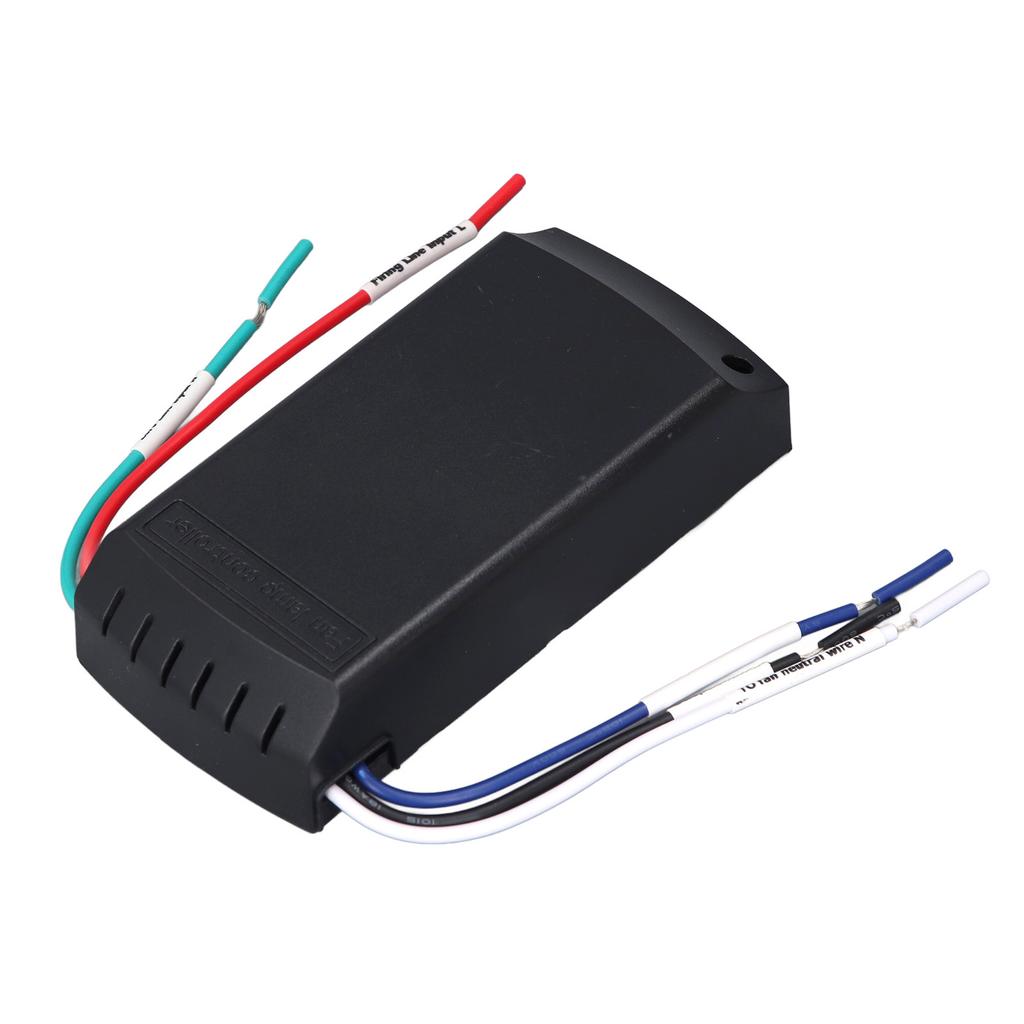 Ceiling Fan Lamp Remote Control 10m Range 3 Speeds Control 4 Timers Fan Light Remote Kit