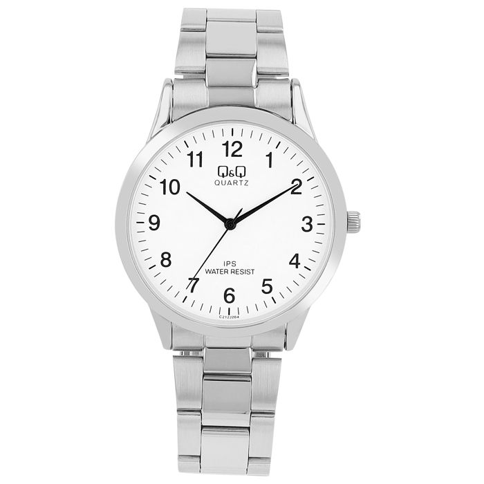 Montre - Q&Q - Q&Q - 40 mm - Acier inoxydable - Verre minéral