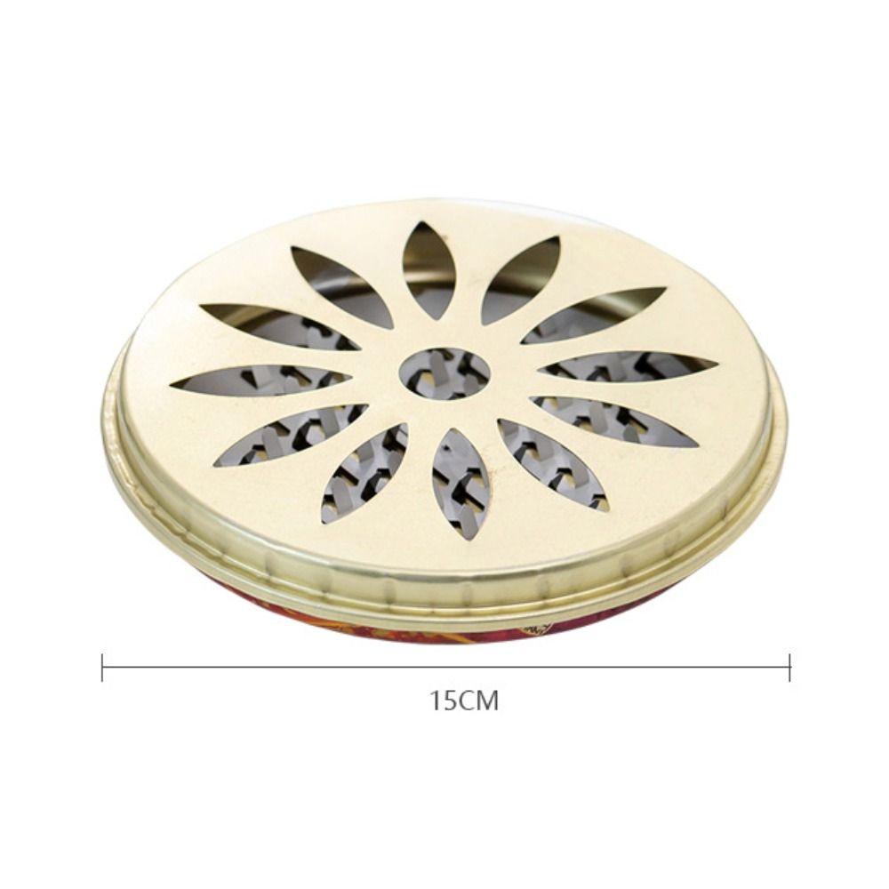 С крышкой Коробка-держатель для москитных спиралей Огнеупорная горелка для москитных спиралей Для гостиной спальни