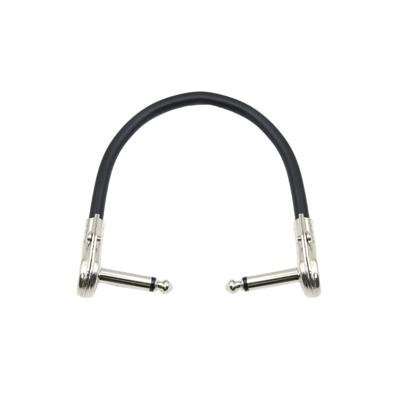 Guitar Patches Cable Right Straight Angle 6.35mm Low Noise Guitar Effect Pedal Cables Professional Guitar Patches Pedal