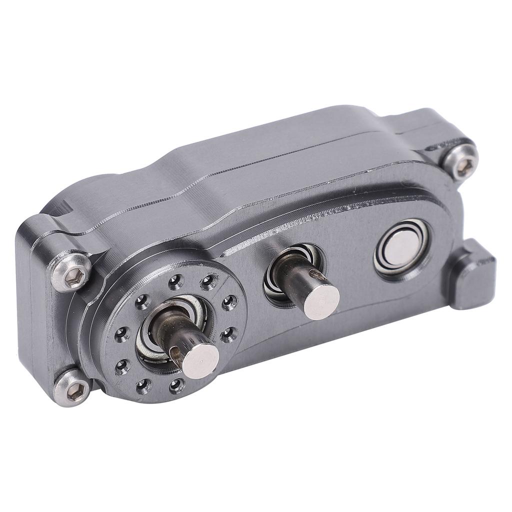 Металлическая рама шасси с колесной базой 313 мм, раздаточная коробка, запасные части, подходит для радиоуправляемого краулера масштаба 1/10, серебристый