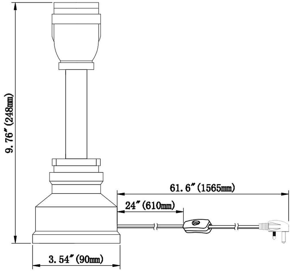 Gold Edison Nostalgic Loft American Country Simple Original Art Retro Gift Bar Cafe Restaurant Living Room Industrial Designer Industrial Pipe Steampu