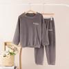 Children's Coral Velvet Pajamas Set Children's Facecloth Homewear