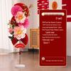 Decorative Wedding Fan Flower Column Set for Wedding and Engagement Room Arrangements