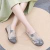 Casual Round Toe Breathable Slip On Woman Footwear Spring Autumn New Arrival 2025 Original Offer 39 Embroidered Shoes for Women