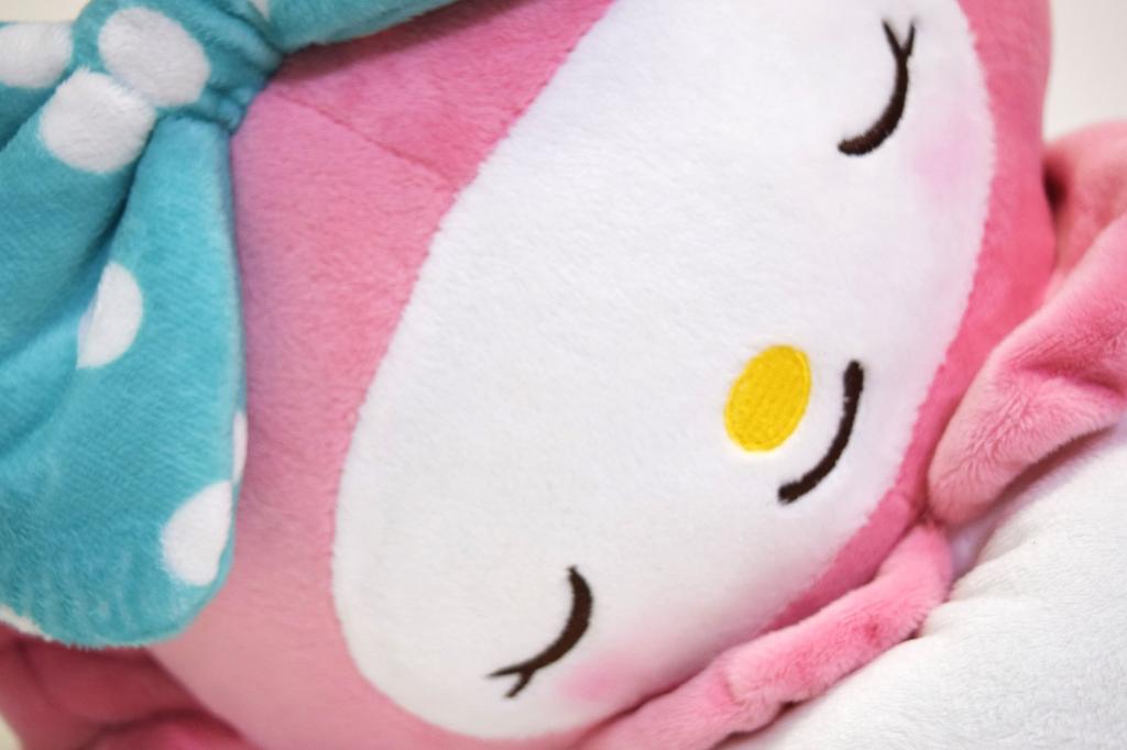 MORIPiLO Morishita Sanrio My Melody Подушка для тела M 45 см Большая плюшевая подушка с изображением персонажей Подушка розовая 4620141 Приблизительно. Совместный сон