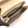 Used Salvatore Ferragamo Gancini Handbag leather Beige Used Women