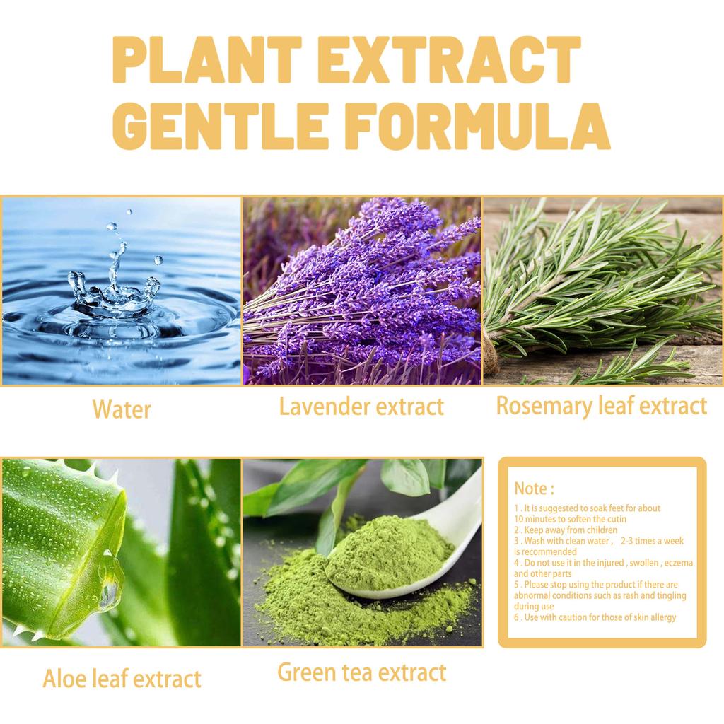 EELHOE Foot Peeling Spray Natural Orange Essence Pedicure Hands Dead Skin Exfoliator Mask Whiten Baby Foot Care Tool