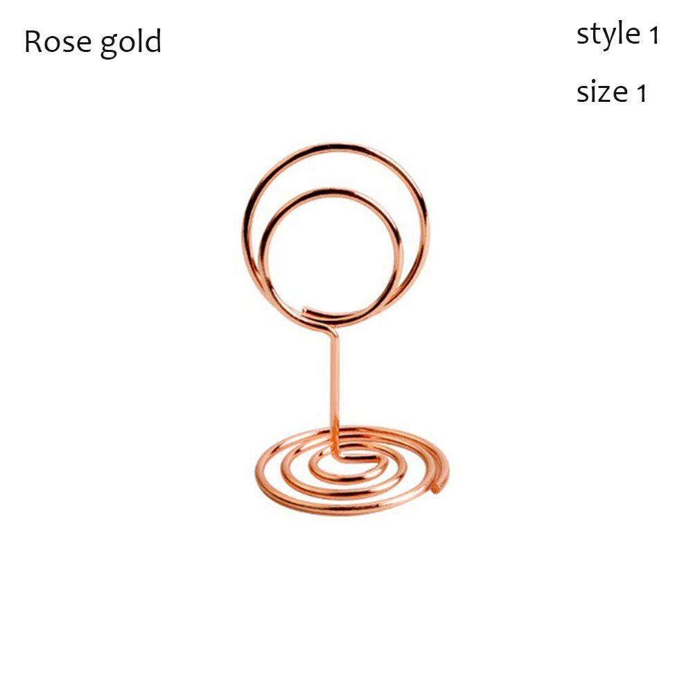 Принадлежности Зажим для бумаги Украшение рабочего стола Место Зажимы для карт Подставка для фотографий Зажимы Держатель для номеров стола