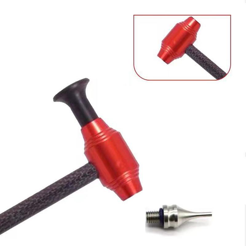 Инструменты для беспокрасочного удаления вмятин на автомобиле, регулируемая длина, карбоновые инструменты, сплав, автомобильные аксессуары, молоток, PDR, волокно, вмятина, титан