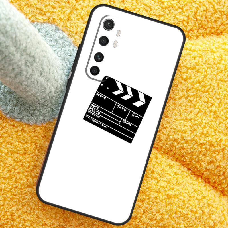 Милый Чехол-Хлопушка для Кино и Фильмов Для Xiaomi 13T 14T 15T 14 15 Ultra 17 Pro Max Чехол Для POCO F8 F7 X7 Pro F5 F6 X5 X6