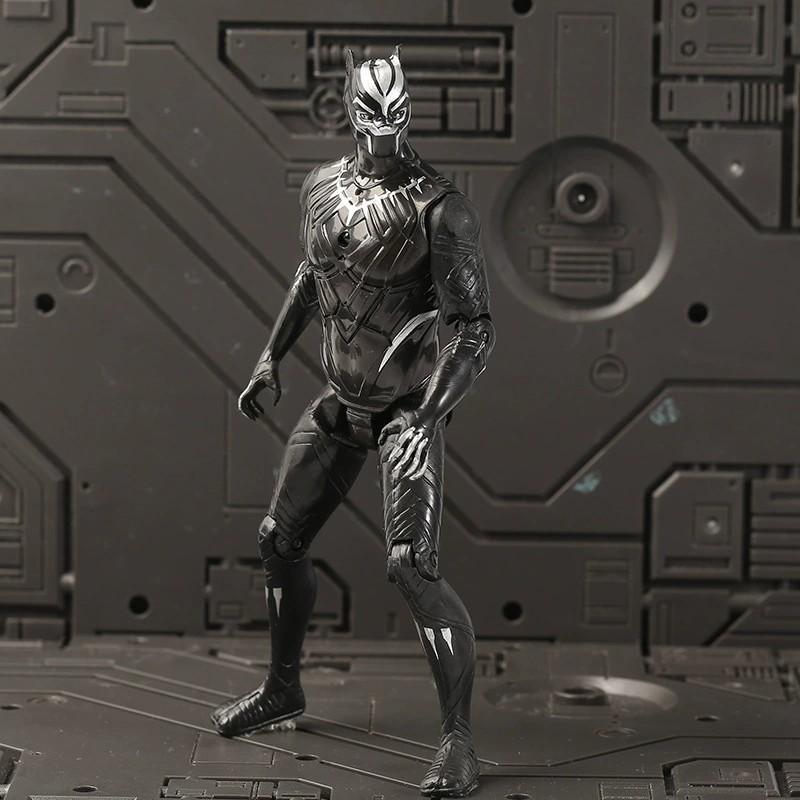 См Детские Игрушки Marvel Аниме Фигурки Человек-паук Халк Фигурка Действия Железный Человек Мультфильм Детская Игрушка Рождественский Подарок Светящаяся Кукла Хобби 17 Подвижных 2
