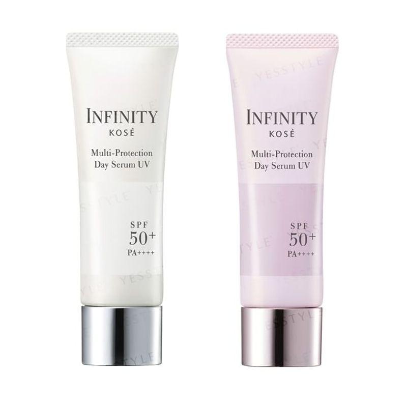 Kose INFINITY Сыворотка для лица с мультизащитой Day UV SPF 50+ PA++++