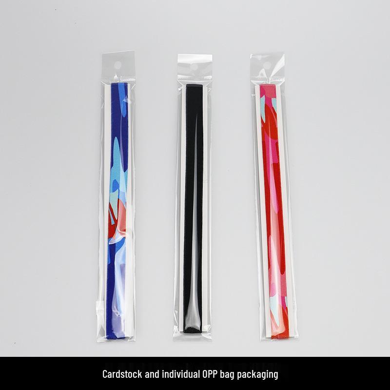 Women's Non-Slip Silicone Yoga Headband - Breathable, Sweat-Wicking, Elastic Hairband