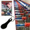 Steel Key Ring Decorative Shopping Trolley Token DIY Shopping Cart Tokens Keychain Coin Holder