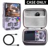 EVA Travel Protective Case for Anbernic RG405V Retro Handheld Game Console Storage Bag Shockproof Hardshell Travel Carry Bag