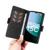 For Xiaomi Redmi 15C 4G (173mm) Leather Case YIKATU YK-005 Skin-touch Feeling Wallet Phone Cover