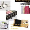 12PCS Circular Bathroom Curtain Rings Rust Proof Curtain Rings Curtain Hang Holder  Window Drapes