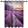 Фиолетовый цветок лаванды, поле, стул, оконные шторы, кухонные шторы, панель, домашний декор, шторы для гостиной, шторы для спальни