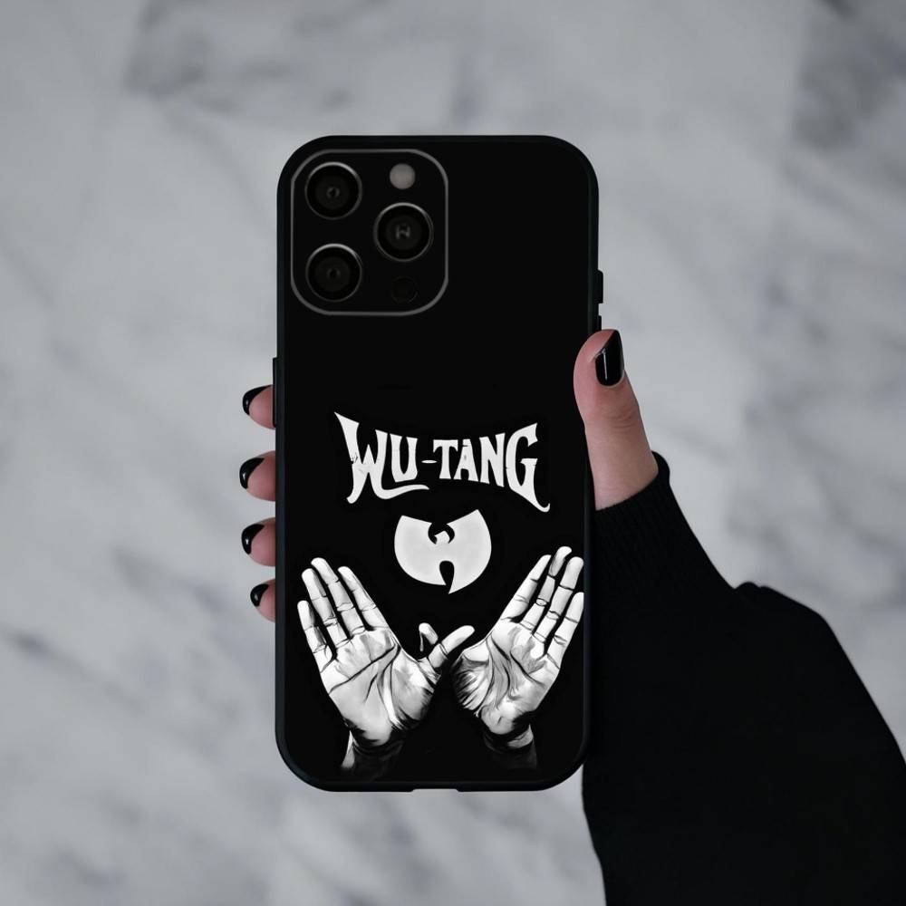 Wu-Tang Wu T-Tang C-Clan-N U-Ultra Чехол для телефона для iPhone 17pro,16,15,14,13,12,11 Plus,Pro Max,XS,Мягкий силиконовый черный чехол