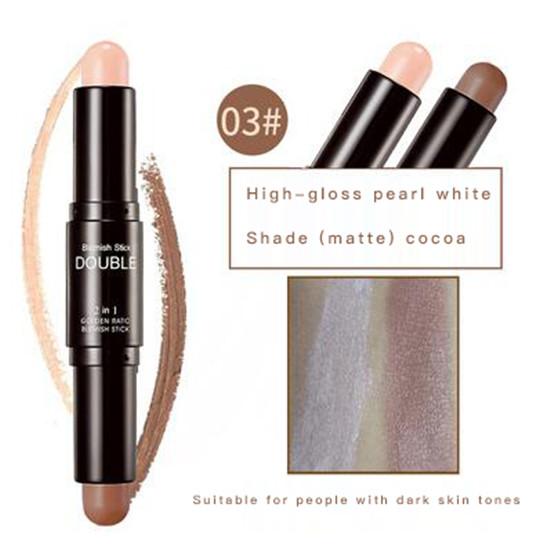 Highlighter Double-ended Dual-use Nose Shadow Repair Powder Concealer Shadow Repair Pen