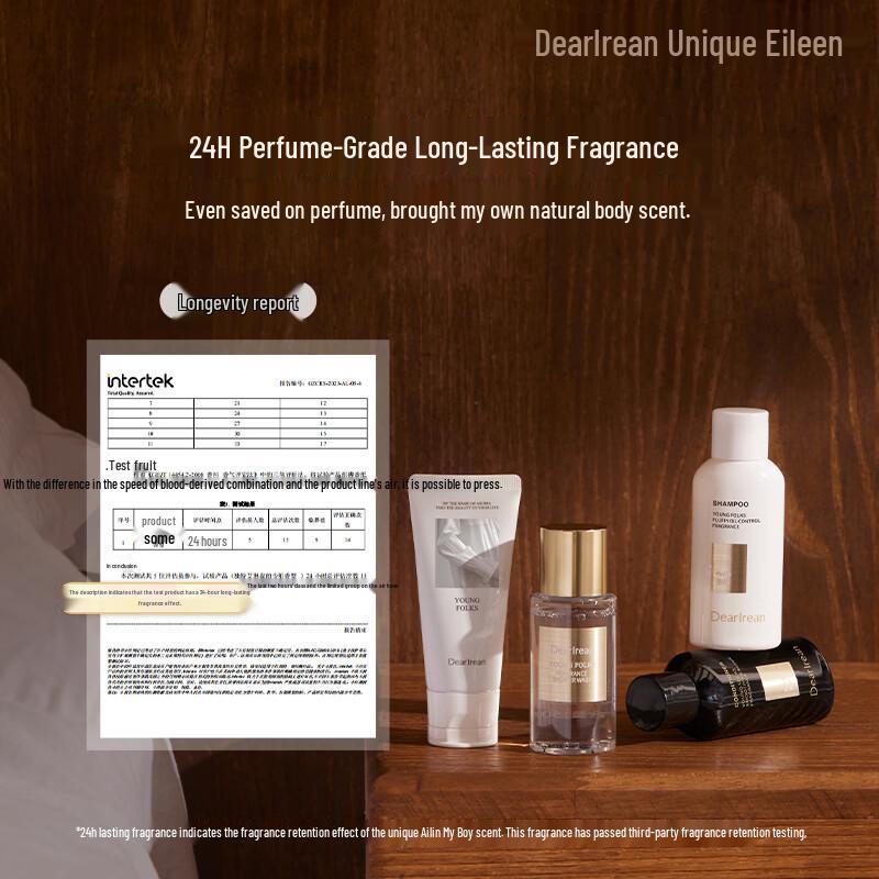 Dear Ilean 'My Youth' Scented Travel Bath & Hair Care Set