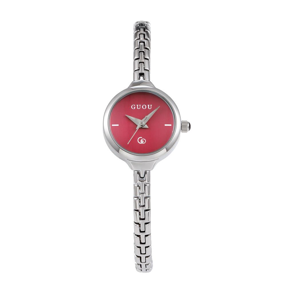A sophisticated and elegant women's watch with a small dial and minimalist steel strap a new style for Elegant women's watch