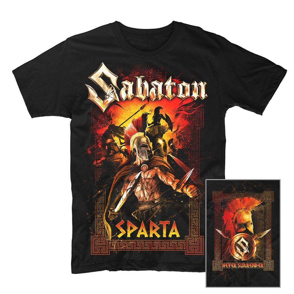 Футболка Sabaton Sparta МУЖСКАЯ ЖЕНСКАЯ Унисекс Футболка