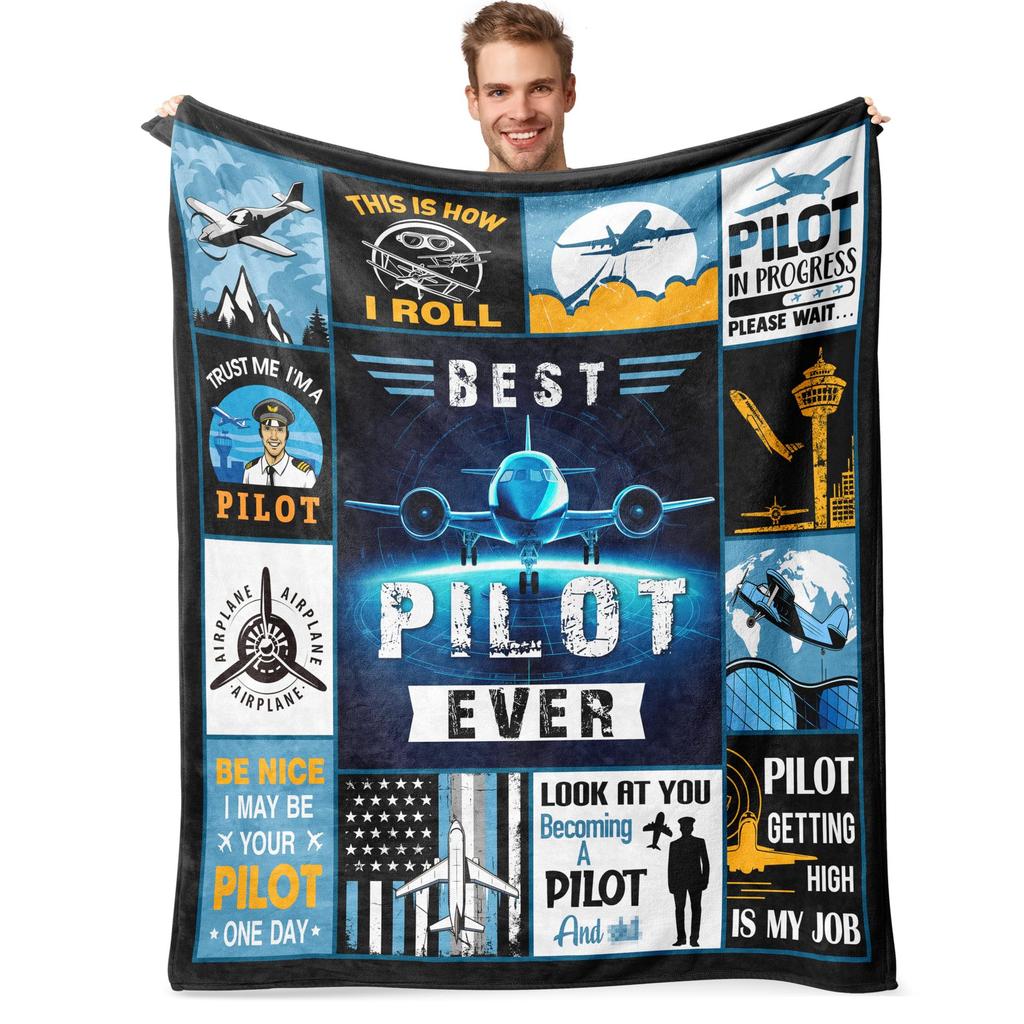 Teacher's Gift Printed Blanket for Sofa Bed Travel Camping Living Room Office Conditioning Blanket for All Seasons Gifts