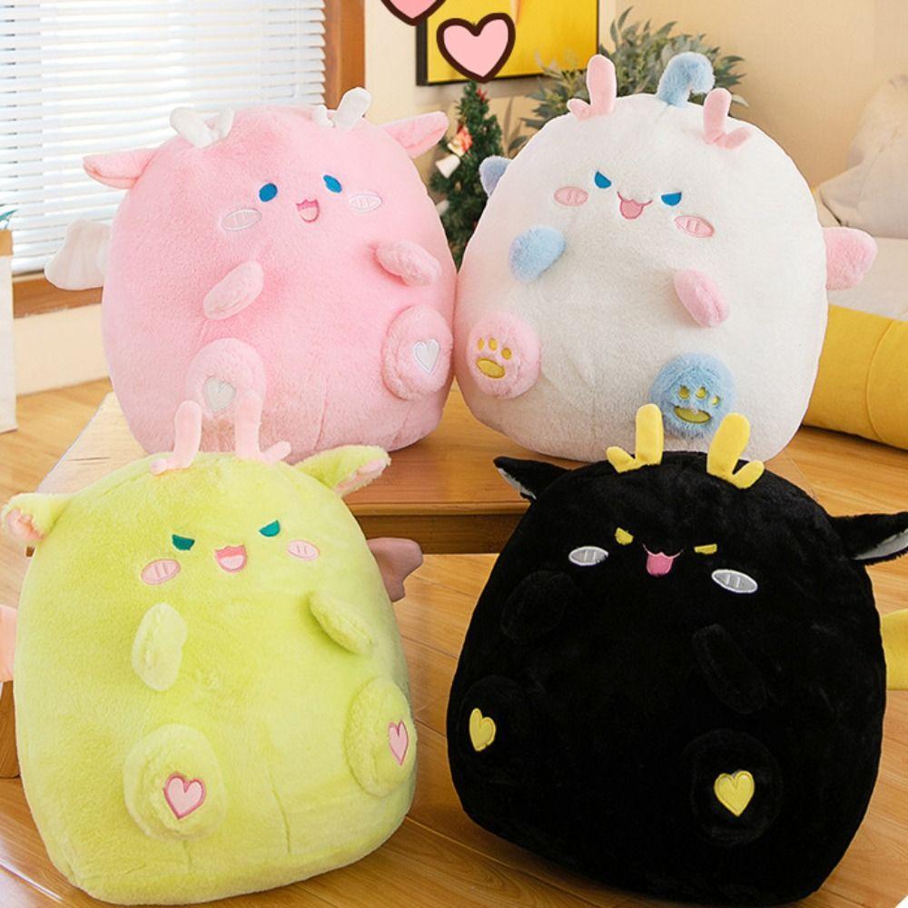 Мультяшный дракон Двендун Плюшевая кукла Мягкая ручная теплая плюшевая игрушка Дети любят игрушки